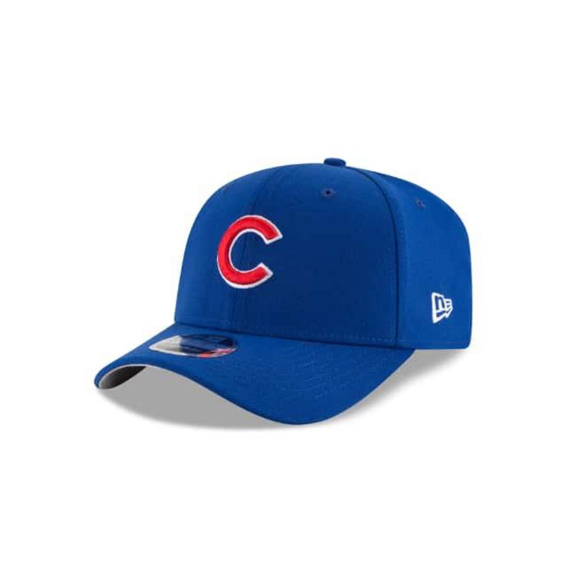 MLB Chicago Cubs Stretch Snap 9Fifty Snapback (EVV8321) - Blue New Era Caps